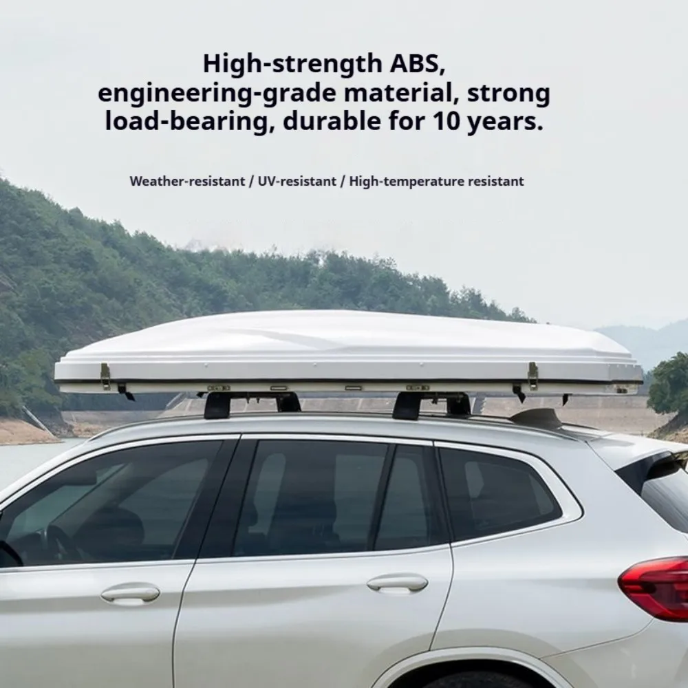 Durable Automatic Foldable Hard Top Roof Tent – Sedan, SUV, Pickup & Off-Road Camping 6