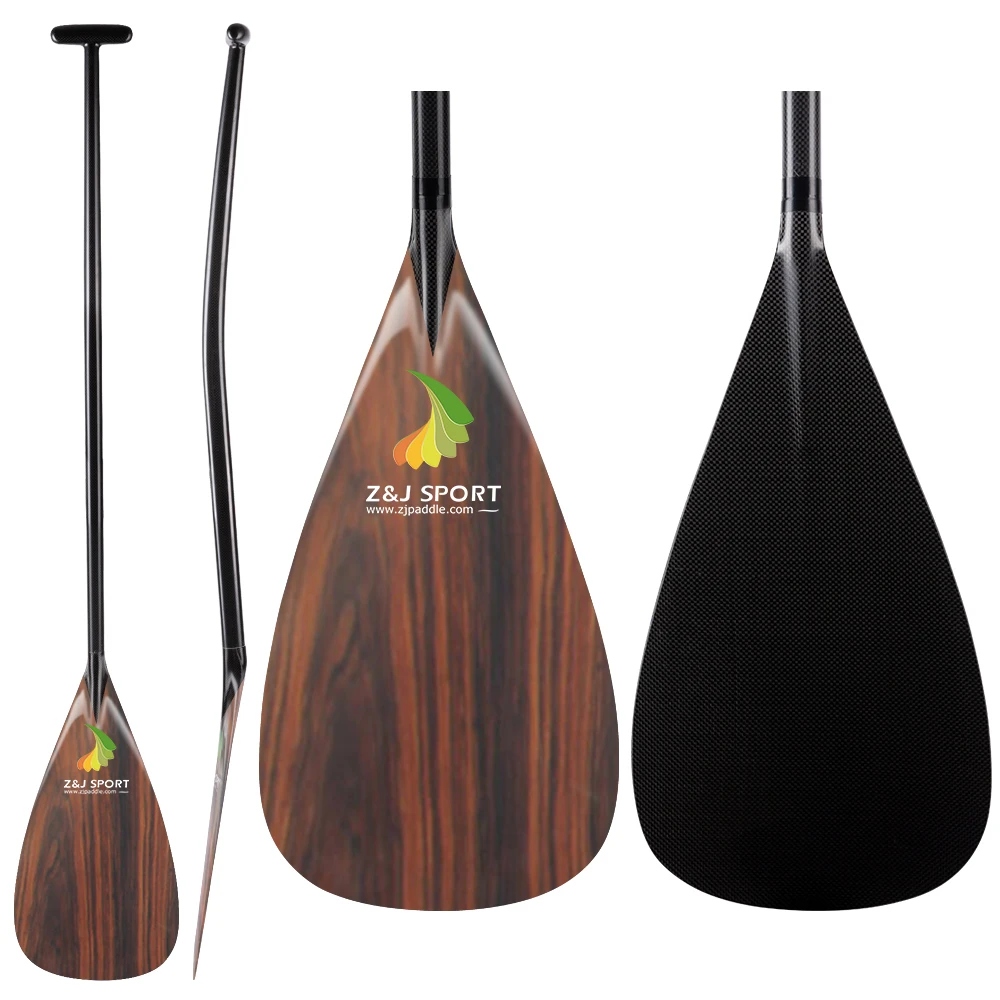 ZJ SPORT OC Paddle Lightweight Tahiti Type Carbon Fiber Outrigger Canoe