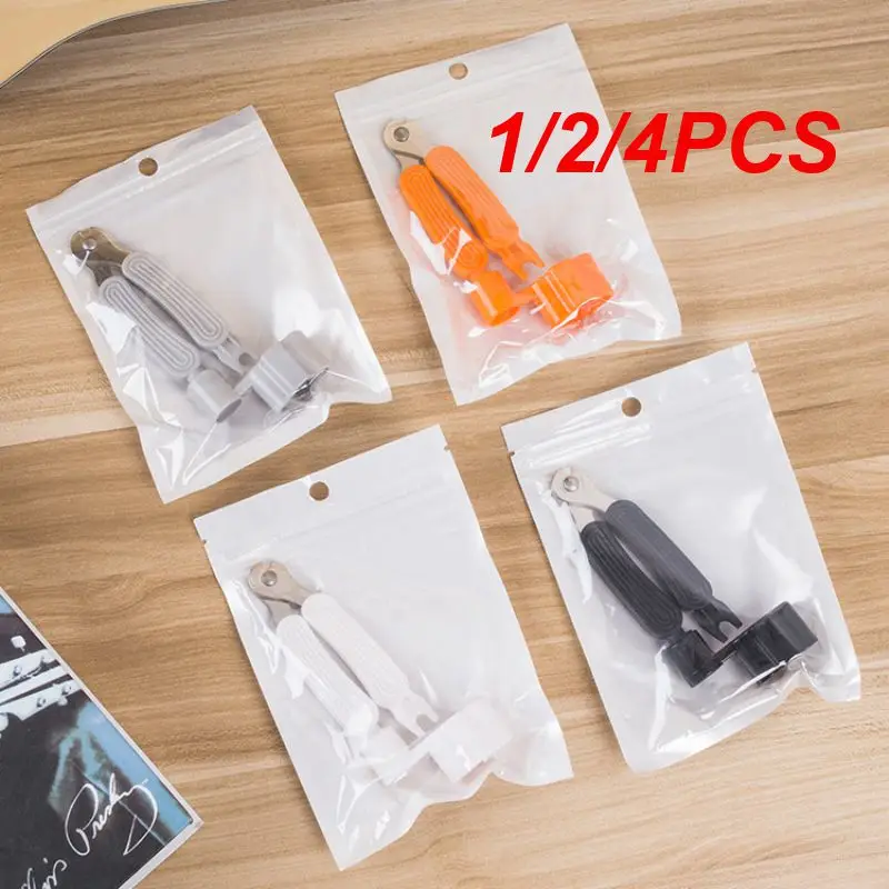 

1/2/4PCS in 1 Guitar Peg String Winder + String Pin Puller + String Cutter Guitar Tool Set Multifunction Guitar Accessories