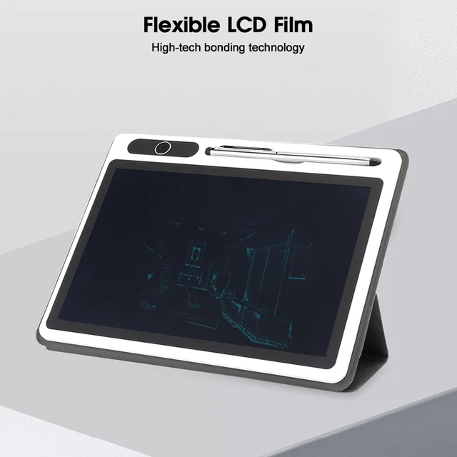 Drawing Pad Electronic Notepad Electronic Notepad LCD Tablet Drawing Pad Business Supplies Hand Painting Tool 9 Inch LCD Tablet 2