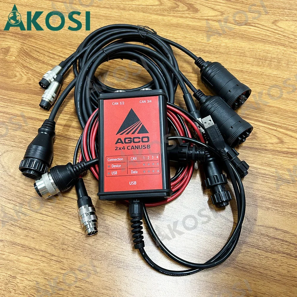 

Новинка для AGCO CANUSB EDT интерфейс OEM для Massey Ferguson Fendt AGCO трактор для AGCO EDT электронное средство диагностики