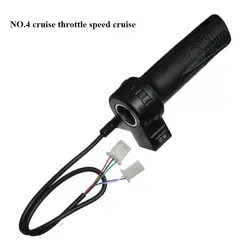 Versatile Electric Bike and Scooter Twist Throttle Grip - Black (4)