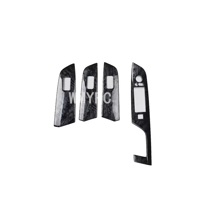 Left hand drive Interior Door Handle Holder Window Lift Button Switch Decoration Panel Cover Trim For Mazda 6 2009 2010-2013