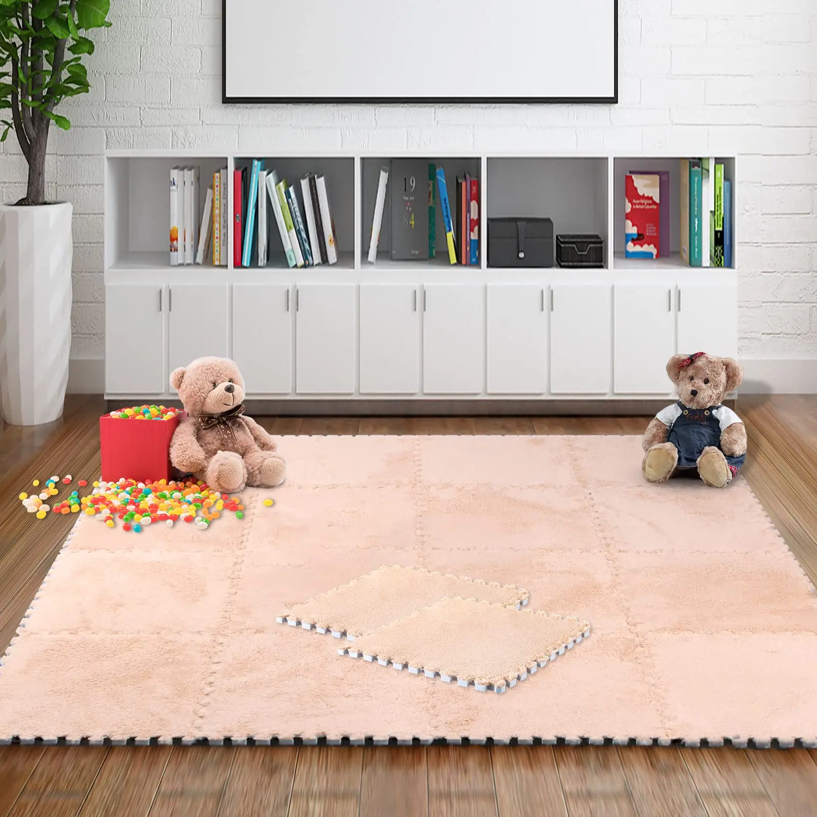 10/20pcs Puzzle Carpet Living Room Eva Foam Plush Children's