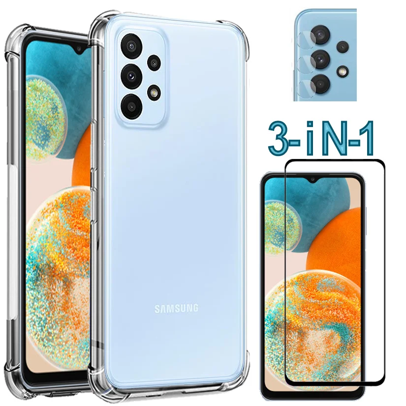 Samsunga23 Cover Samsung Galaxy A23 5G Cover Galaxy A23 Sausung A 23  Case Silicone Per Samsung A13 4G/5G Custodie Per Telefono A23 6.6" Cover Posteri