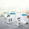 3000BTU 110V/220V Split Mobile Air Conditioner Car Air Conditioner Free Installation Camping Tent, With Wire Control, Remote Con 1
