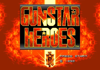Gunstar Heroes Scheda Di Gioco Md A 16 Bit Per Console Sega Megadrive Genesis A 16 Bit