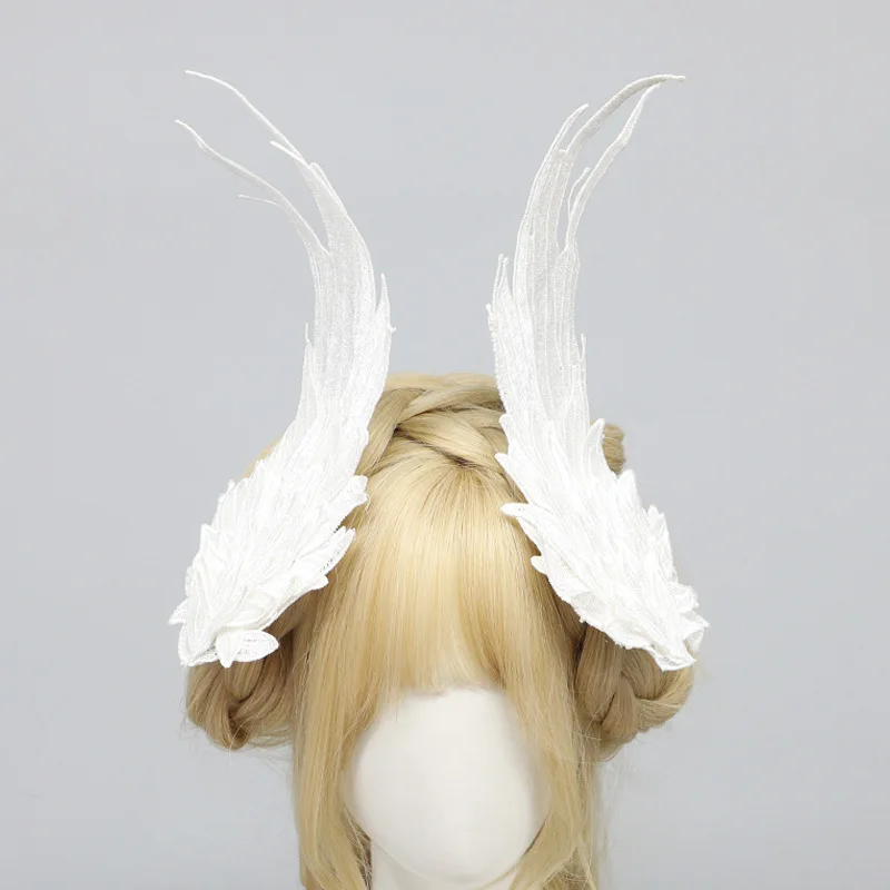 Lolita Robin Vogelflügel Haarspangen Mädchen Anime Halloween Cosplay Haarschmuck Engelsflügel Haarnadeln Requisiten Zubehör Geschenke – Detail 7