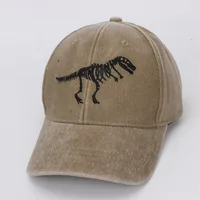 Boy Girls Baseball 2024 Sports Hats School Summer Embroidered Dinosaur Children Outdoor Kids Caps for 4-8 Years Adjustable 2