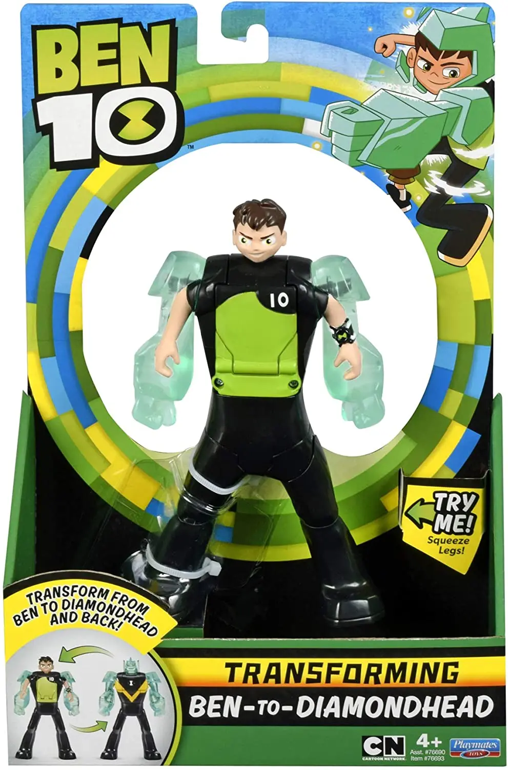 thumbnail image 1 of Figura de acción original de Ben 10 Power up Four Arms Ben Tennyson Grey Matter Power up Diamondhead Power up Four Arms Juguetes para niños, 1 of 5