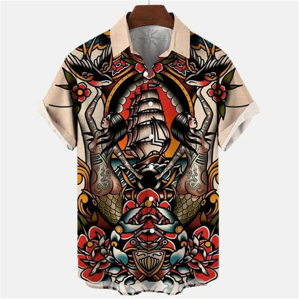 Рисунок 2 - 2022 3d миф ретро Гавайские мужские