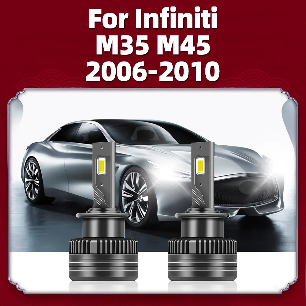 

Super Bright D2S LED Headlight HID Bulb 110W/Pair 30000LM Car Turbo Lamp 12V 6000K For Infiniti M35 M45 2006 2007 2008 2009 2010