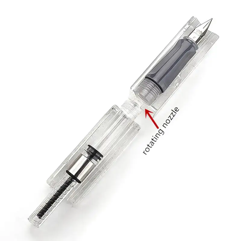 프리미엄 58D 6색 만년필; F EF 펜촉; 서예 필기에 필수품; 학교 및 사무실용 PK MAJOHN HONGDIAN