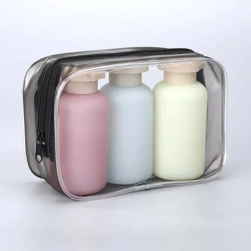 Set 4 Bottiglie Da Viaggio In Silicone – Approvate TSA, A Prova Di Perdite E Riutilizzabili