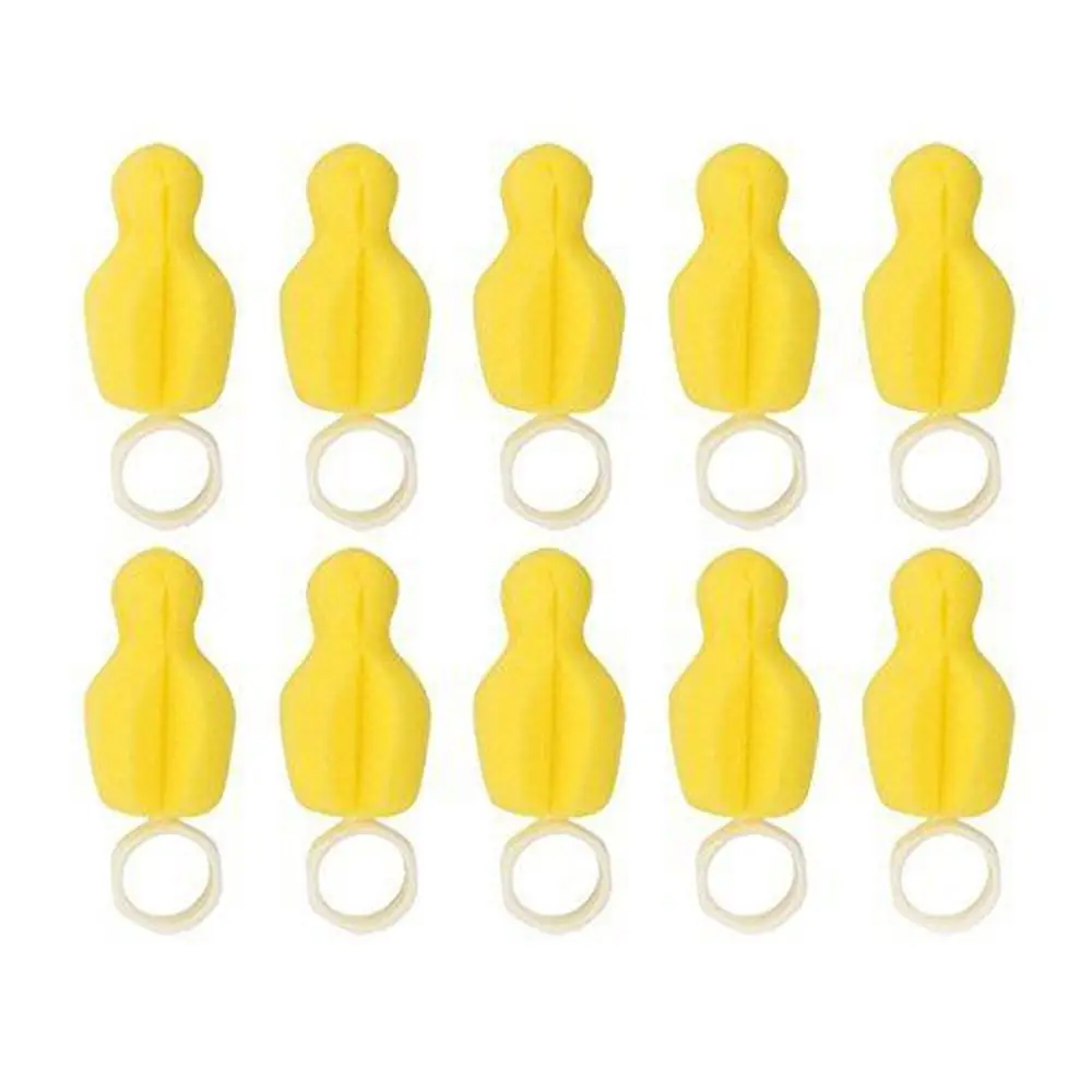 Milk Container Nipple Sponge Cleaner No Dead Angle 360 Degree Rotating Sponge Brush Pacifier Brush Teat Cleaner Cleaning Brush