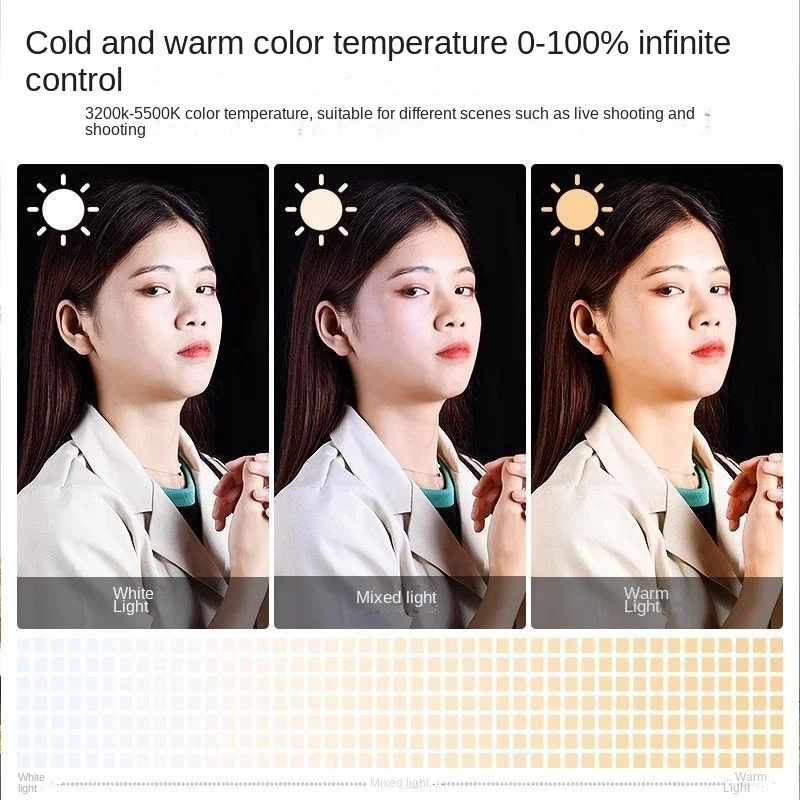 뷰티 라이브 스트리밍 라이트 휴대폰 삼각대 거치대 스탠드 브래킷, 사진 실내 지지대, 스마트폰 셀카봉