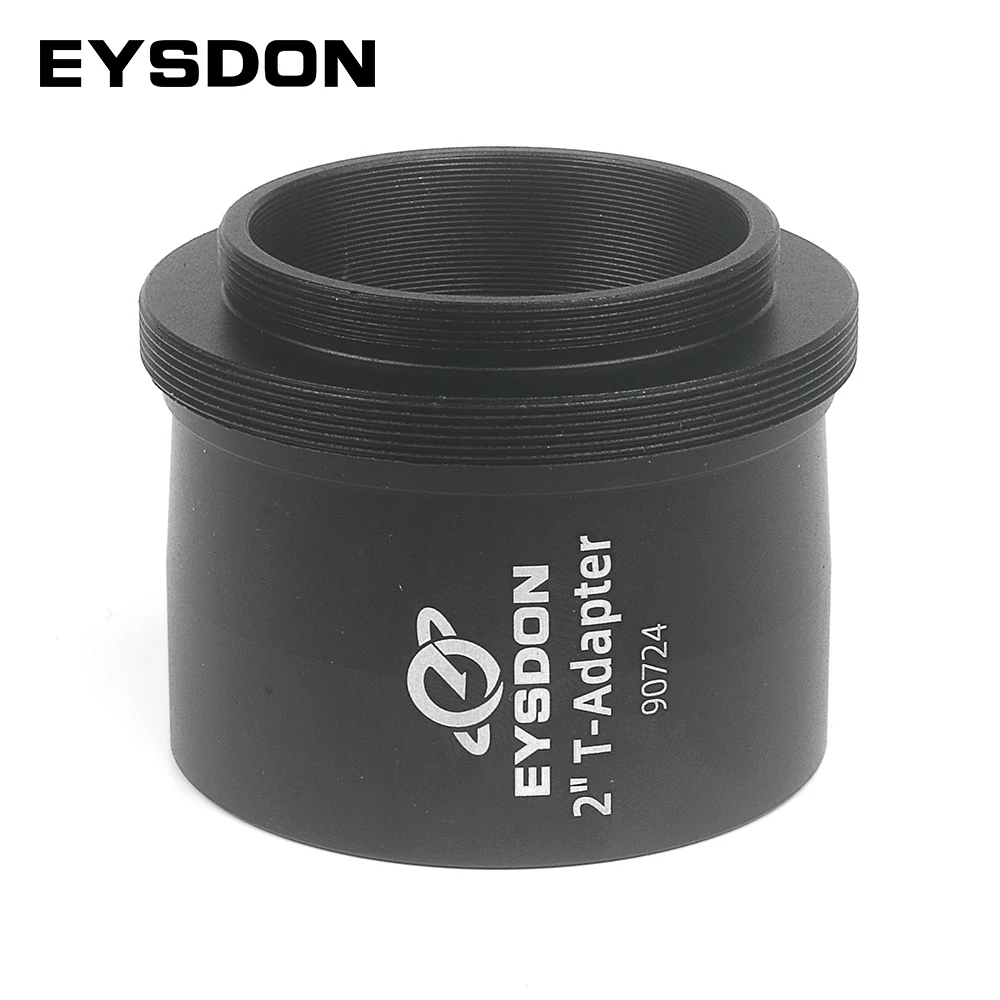 

EYSDON 2 Inch Telescope M42 Camera T-Ring Adapter T2 Tube with M54*0.75mm Male Threads - #90724