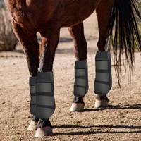 4 Pcs Equestrian Boots for Horse Legs Adjustable Reusable Support for Jumping And Training 1