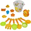 Children Sand Toys Kids Play Water Toys Beach Box Set Kit Sand Bucket Summer Water Fun Beach Bucket Hobbies Gifrs for Kids 2
