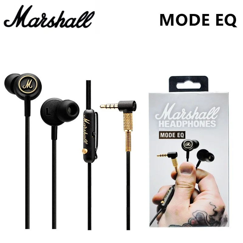 Original Marshall Mode Eq Portable WiredHeadphones Stereo Deep Bass