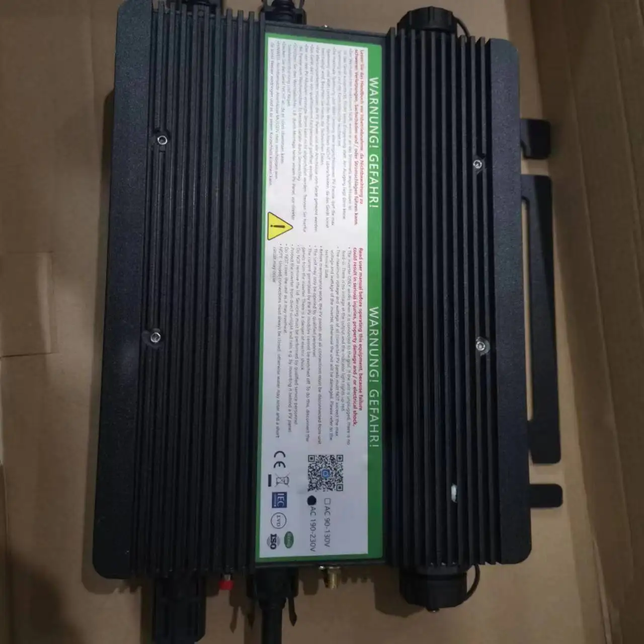 Mppt Wifi On Grid Tie Solar Inverter 400w Ip66 Dc18-50v To Ac 110v/230v  50/60hz Gt-400 Converter Inverters For Solar Panel - Solar Inverters -  AliExpress