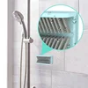 Home Reusable Silicone Shower Hair Catcher Wall Mounted Hair Stopper Hair Collector For Sink Bathtub Bathroom Hair Stoppers 3