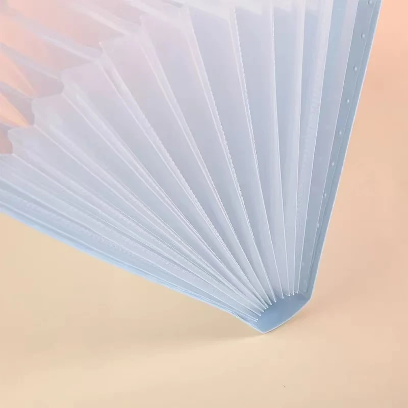 대용량 다층 파일백 13칸 데이터 분류 비즈니스 사무용 정리함 영수증 보관 클립..