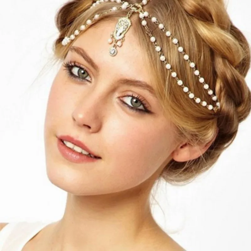 lightweight-forehead-hair-chain-tassel-printed-ancient-costume-band-ethnic-bohemian-style-head-accessories