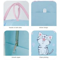 Kids Portable Insulated Thermal Picnic Food Lunch Bag Box Cute Cartoon Tote Food Fresh Cooler Bags Pouch for Children Bag 3