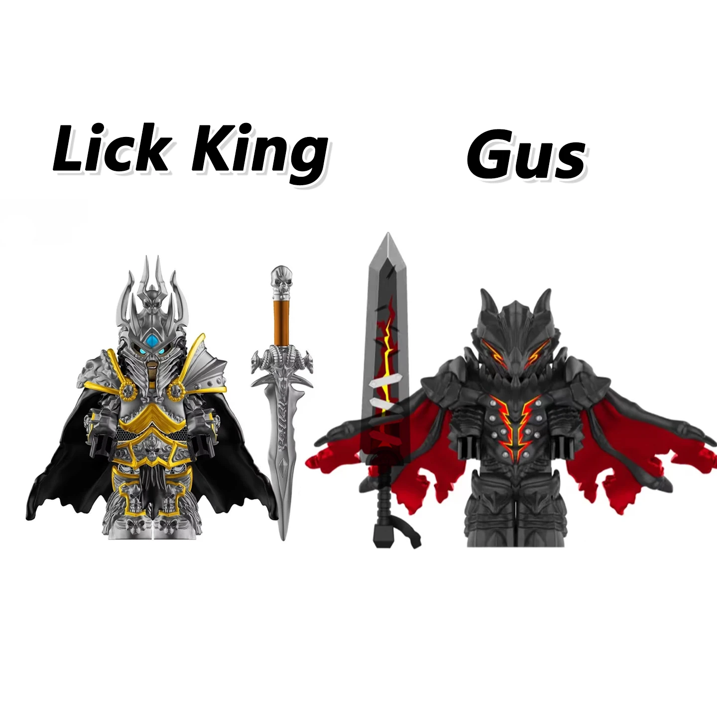 Mittelalterliche Stormwind-Soldaten World Of Warcraft Wow Bausteine Lich King Mini-Actionfigur Spielzeug Geschenke DT014 – Detail 9