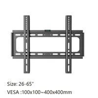 26-63inch TV Wall Mount Bracket Universal TV Mount Monitor Holder Adjustable Low Profile Flat TV Wall Mount for LCD LED Monitor - Image 2