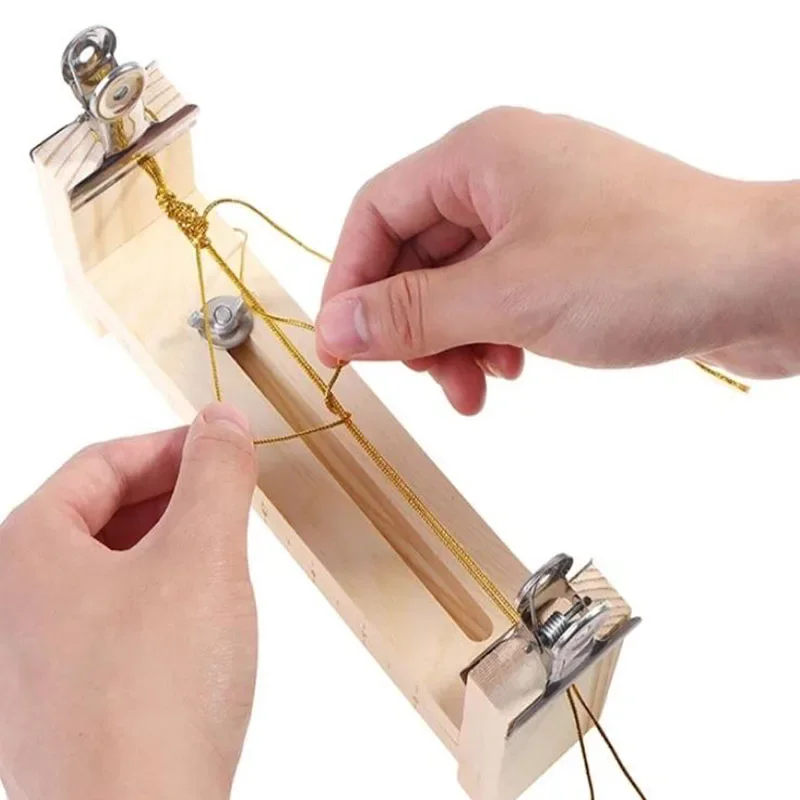 Bracelet Weaver Tool Wristband Maker Rope Knot Wristband Knitting Tool Kit