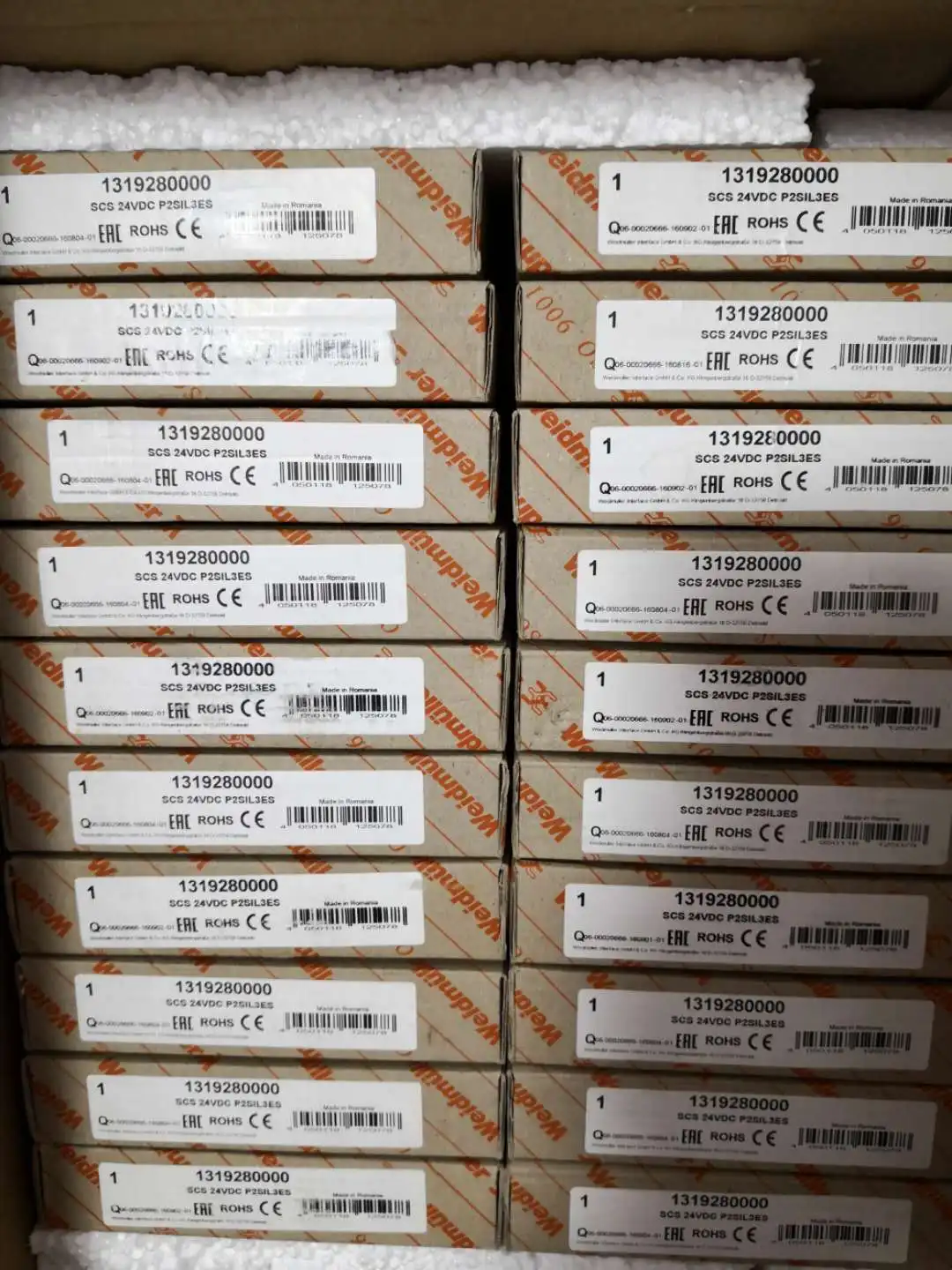 

Original Authentic Veidemyuller Safety Relay 1319280000 SCS 24VDC P2SIL3ES