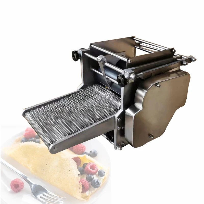 

Multifunctional Corn Tortilla Roller Pancake Machine 5-20CM Commercial Automatic Dumpling Wraaper Flour Making Machine