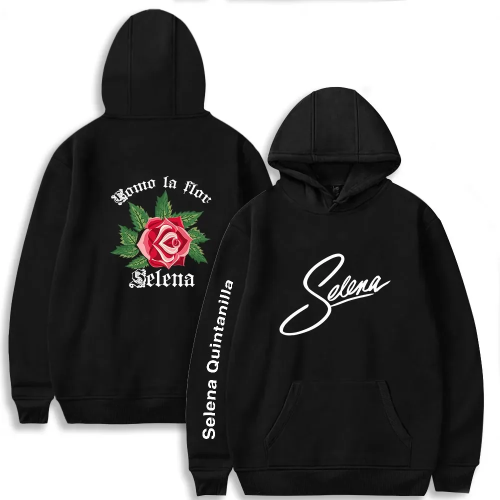 Selena quintanilla us. Female singer hoodies men fashion female pink print sweater streetwear harajuku long sleeve pullovers