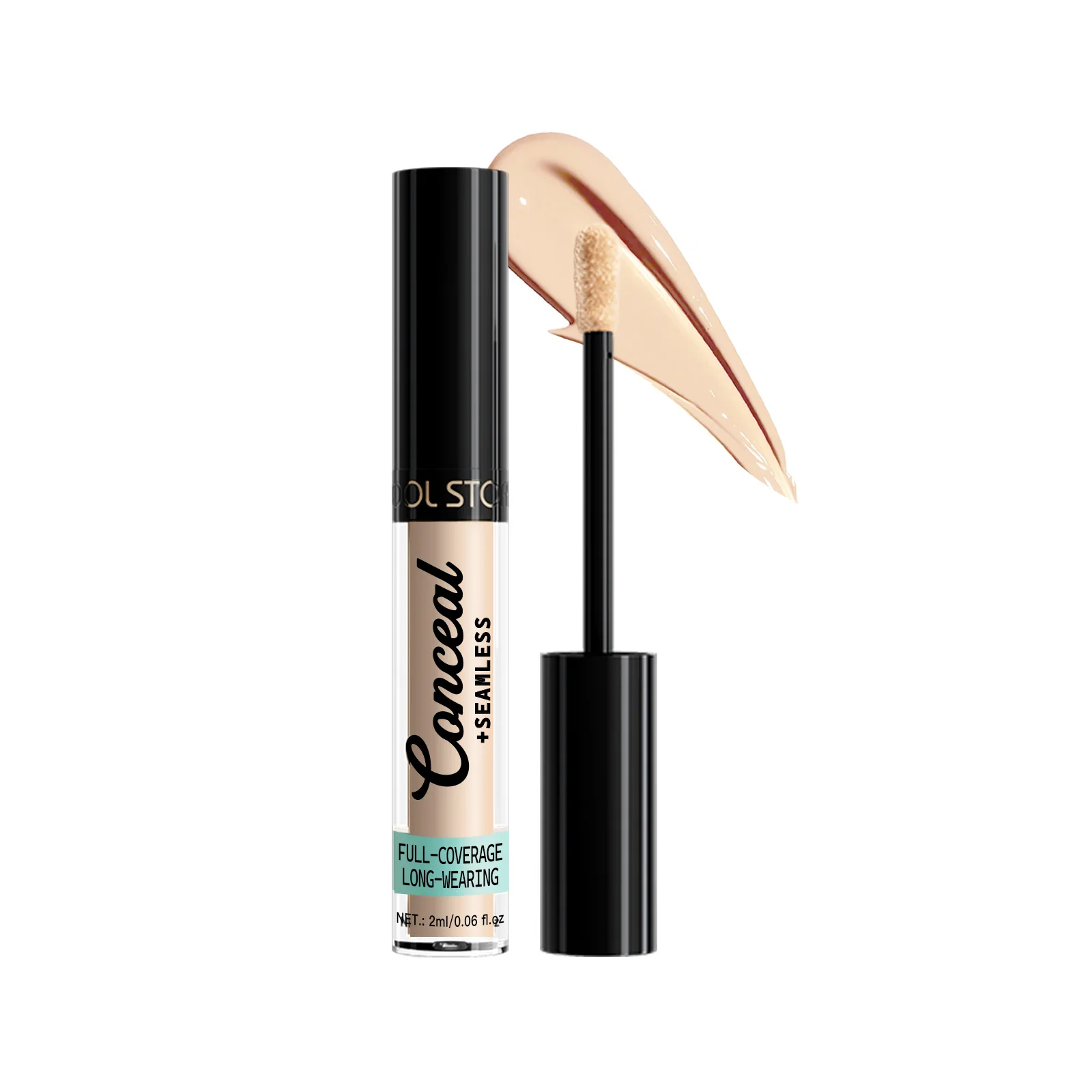 10-Color Full Coverage Concealer,Natural Long-Lasting, Matte Finish, Lightweight Formula, Dark Shade Options for All Light Beige - Image 6