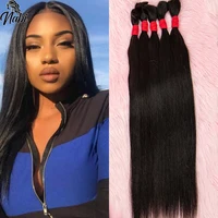 Nabi Straight Braiding Bundles for Women Hair Extensions Bulk Human Hair Bundle Extension Virgin Human Hair for boho braid