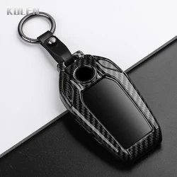 Premium ABS Carbon Fiber Car Key Case Cover (Carbon Set 1)