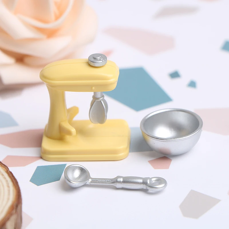 1/12 Miniature Dollhouse Blender Rice Cooker Coffee Machine Bread Machine Barbecue Simulation Kitchen Appliance Toy kitchen toys pretend kitchen toys doll house toys