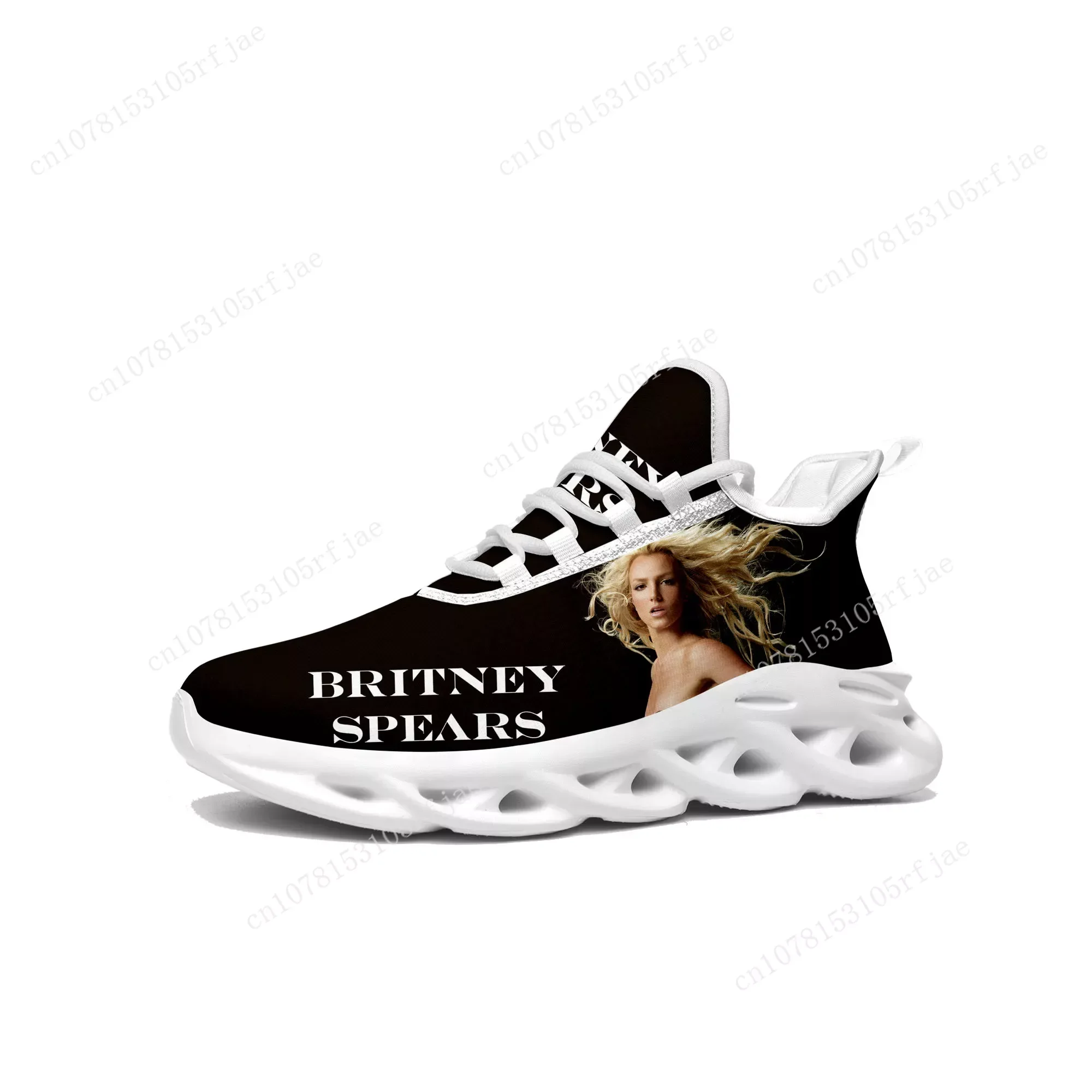 

Britney Spears Flats Sneakers Mens Womens Sports Running Shoes High Quality Sneaker Lace Up Mesh Footwear Tailor-made Shoe White