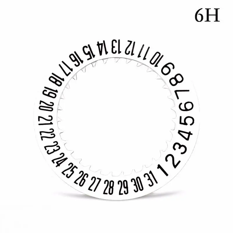 Multicolor Date Wheel Watch Calendar Disc for Versatile Clock Movements