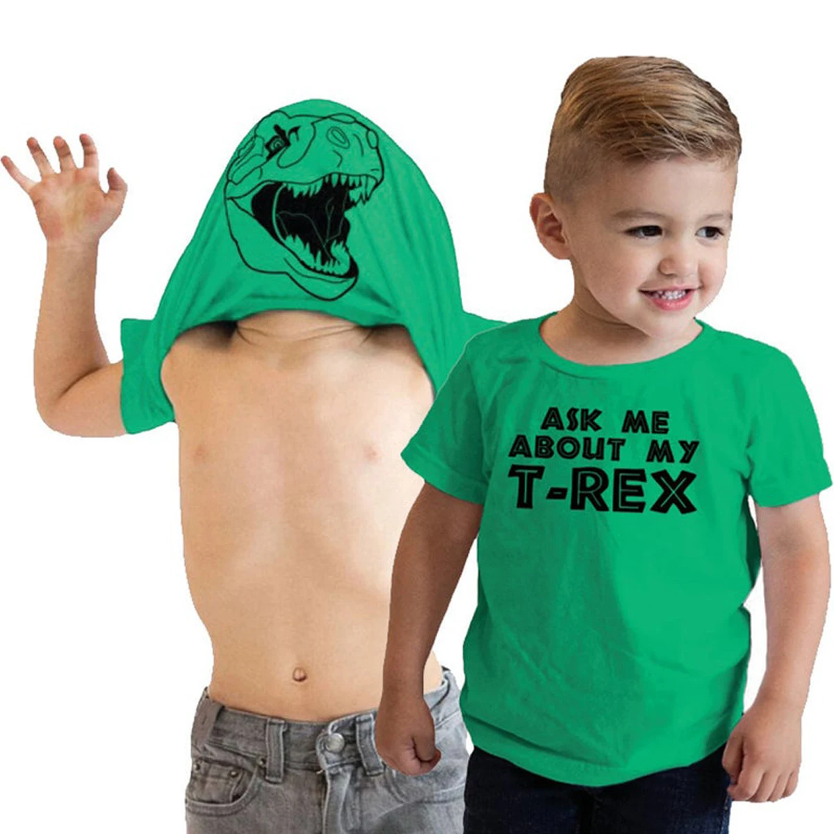 

Ask Me About My T Rex Flip T Shirt Kids Funny Dinosaur Tee Dinosaur Gifts Boys Dinosaur T Shirt Toddler TRex shirt