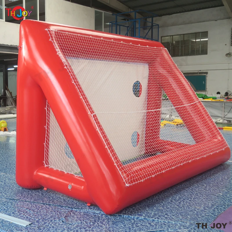 4x2m inflatable football soccer toss game,inflatable football target,inflatable soccer shooting goal 2