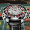 PINDU Men's Mechanical Fashion Watch NH35 Roulette Men's Top Brand Luxury Rotating Roulette Sapphire Glass Watch Waterproof 5