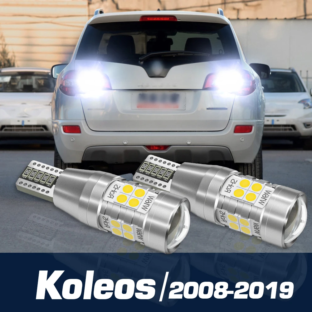 

2pcs LED Reverse Light Backup Bulb Canbus Accessories For Renault Koleos 2008-2020 2009 2010 2011 2012 2013 2014 2015 2016 2017