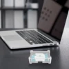 1pc transparent acrylic card collection box, storage box card box, business card box, 4