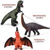 Kids Soft Glue Dinosaur Toy Tyrannosaurus Velociraptor Giganotosaurus Pterosaur Triceratops Brachiosaurus Boy Gift 3