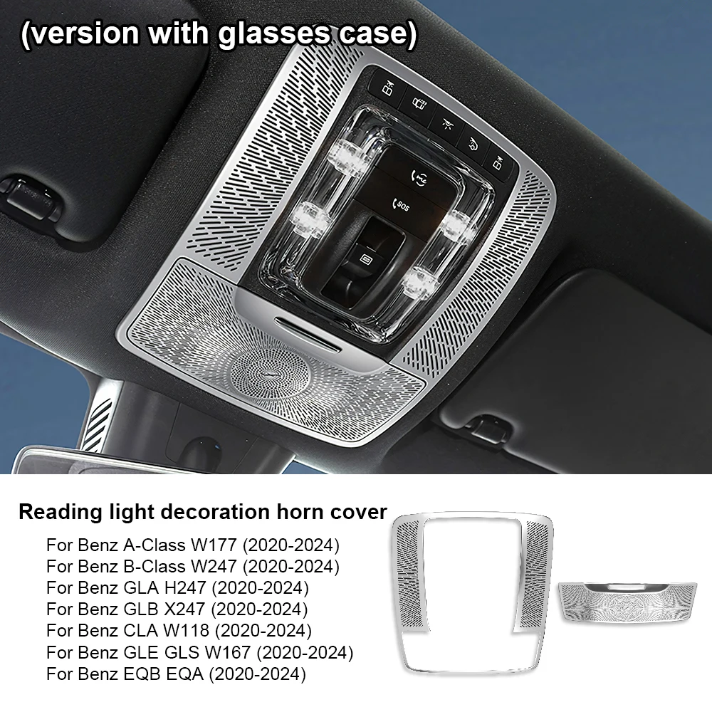 Kohle faser für Merces Benz Cla C117 2014-2018 Gla X156 2015-2018 Zubehör Auto Innen ausrüstung Display Tuyere Trim Aufkleber  34