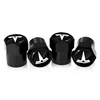 4Pcs Car Tire Valve Caps Metal Tyre Air Stems Cover Car Accessories For Tesla Model 3 Y S X 2023 2024 2021 SpaceX Roadster Auto 4