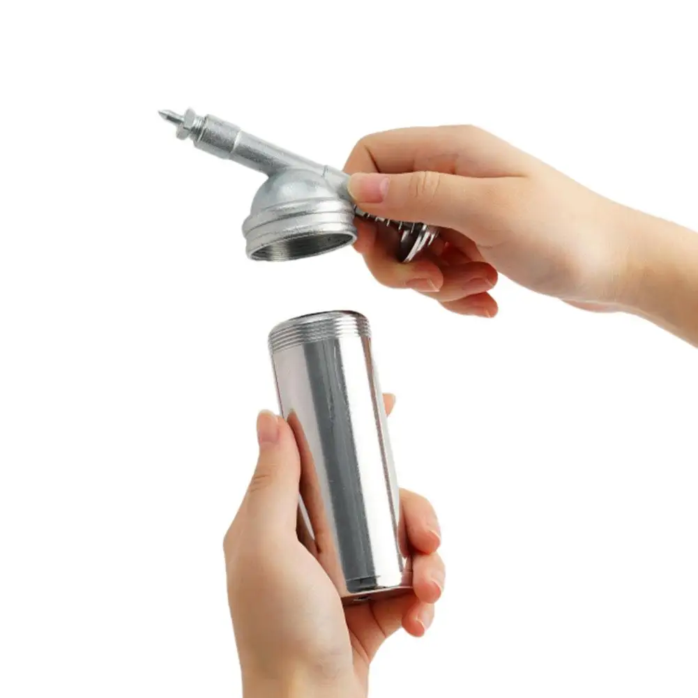 80cc Car Grease Injector Zinc Alloy Mini Grease Guns Oiler Pressure 1000PSI High Output Hand Oiler